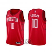 Camiseta Houston Rockets Eric Gordon NO 10 Earned Rojo