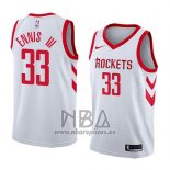 Camiseta Houston Rockets James Ennis III NO 33 Association 2018 Blanco