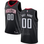 Camiseta Houston Rockets Personalizada 2017-18 Negro