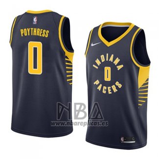 Camiseta Indiana Pacers Alex Poythress NO 0 Icon 2018 Azul