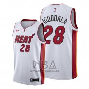 Camiseta Miami Heat Andre Iguodala NO 28 Association 2019-20 Blanco