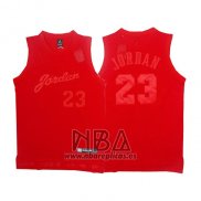 Camiseta Michael Jordan NO 23 Rojo