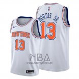 Camiseta New York Knicks Marcus Morris Sr. NO 13 Statement Blanco