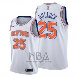 Camiseta New York Knicks Reggie Bullock NO 25 Statement Blanco