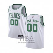 Camiseta Nino Boston Celtics Personalizada 2017-18 Blanco