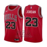 Camiseta Nino Chicago Bulls Michael Jordan NO 23 2017-18 Rojo