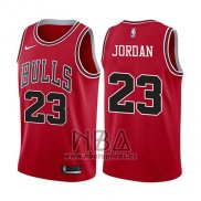 Camiseta Nino Chicago Bulls Michael Jordan NO 23 2017-18 Rojo