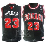 Camiseta Nino Chicago Bulls Michael Jordan NO 23 Negro2