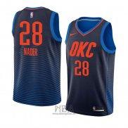 Camiseta Oklahoma City Thunder Abdel Nader NO 28 Statement 2017-18 Azul