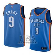 Camiseta Oklahoma City Thunder Jerami Grant NO 9 Icon 2018 Azul