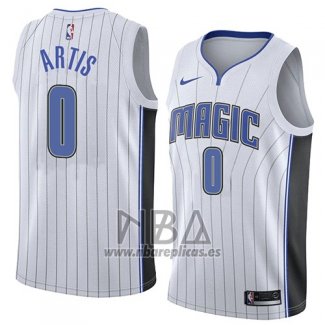 Camiseta Orlando Magic Jamel Artis NO 0 Association 2018 Blanco