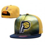 Gorra Indiana Pacers Snapback Azul Amarillo