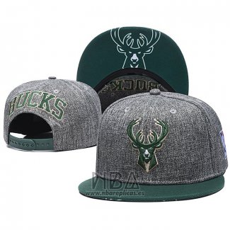 Gorra Milwaukee Bucks Gris