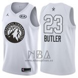 Camiseta All Star 2018 Minnesota Timberwolves Jimmy Butler NO 23 Blanco