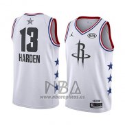 Camiseta All Star 2019 Houston Rockets James Harden NO 13 Blanco