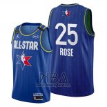 Camiseta All Star 2020 Detroit Pistons Derrick Rose NO 25 Azul