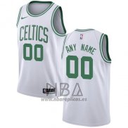 Camiseta Boston Celtics Personalizada 2017-18 Blanco