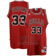 Camiseta Chicago Bulls Scottie Pippen NO 33 Retro Rojo