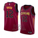 Camiseta Cleveland Cavaliers David Nwaba NO 12 Icon 2018 Rojo