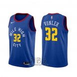 Camiseta Denver Nuggets Noah Vonleh NO 32 Statement Azul