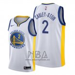 Camiseta Golden State Warriors Willie Cauley-Stein NO 2 Association Blanco