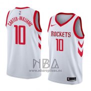 Camiseta Houston Rockets Michael Carter-williams NO 10 Association 2018 Blanco