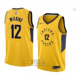 Camiseta Indiana Pacers Damien Wilkins NO 12 Statement 2018 Amarillo