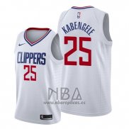 Camiseta Los Angeles Clippers Mfiondu Kabengele NO 25 Association 2019-20 Blanco