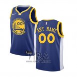 Camiseta Nino Golden State Warriors Personalizada 2017-18 Azul