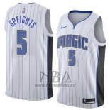 Camiseta Orlando Magic Marreese Speights NO 5 Association 2018 Blanco