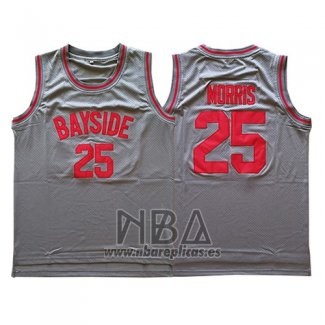 Camiseta Pelicula Bayside Marcus Morris NO 25 Gris