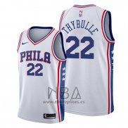 Camiseta Philadelphia 76ers Matisse Thybulle NO 22 Association 2019-20 Blanco