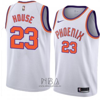 Camiseta Phoenix Suns Danuel House NO 23 Hardwood Classic 2018 Blanco