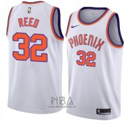 Camiseta Phoenix Suns Davon Reed NO 32 Hardwood Classic 2018 Blanco