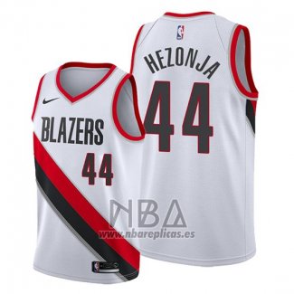 Camiseta Portland Trail Blazers Mario Hezonja NO 44 Association Blanco