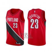 Camiseta Portland Trail Blazers Robert Covington NO 23 Statement Rojo