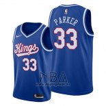 Camiseta Sacramento Kings Jabari Parker NO 33 Classic 2019-20 Azul