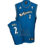 Camiseta Washington Wizards John Wall NO 2 Retro Azul