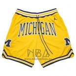 Pantalone Air Jordan Just Don NCAA Michigan Amarillo