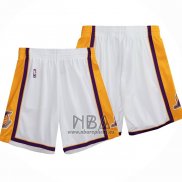 Pantalone Los Angeles Lakers Mitchell & Ness 2009-10 Blanco