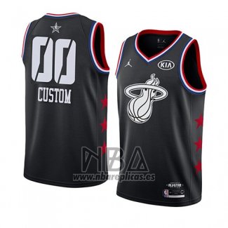 Camiseta All Star 2019 Miami Heat Personalizada Negro