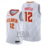 Camiseta Atlanta Hawks De'andre Hunter NO 12 Association Blanco