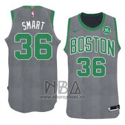 Camiseta Boston Celtics Marcus Smart NO 36 Navidad 2018 Verde