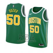 Camiseta Boston Celtics P.j. Dozier NO 50 Earned 2018-19 Verde