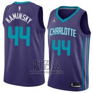 Camiseta Charlotte Hornets Frank Kaminsky NO 44 Statement 2018 Violeta