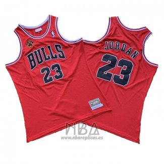 Camiseta Chicago Bulls Michael Jordan NO 23 1997-98 Finals Rojo