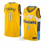 Camiseta Denver Nuggets Isaiah Thomas NO 0 Statement 2018 Amarillo