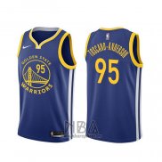 Camiseta Golden State Warriors Juan Toscano-Anderson NO 95 Icon Azul