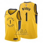 Camiseta Indiana Pacers T.j. Leaf NO 22 Icon 2017-18 Azul