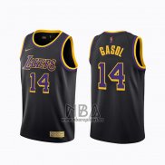 Camiseta Los Angeles Lakers Marc Gasol NO 14 Earned 2020-21 Negro